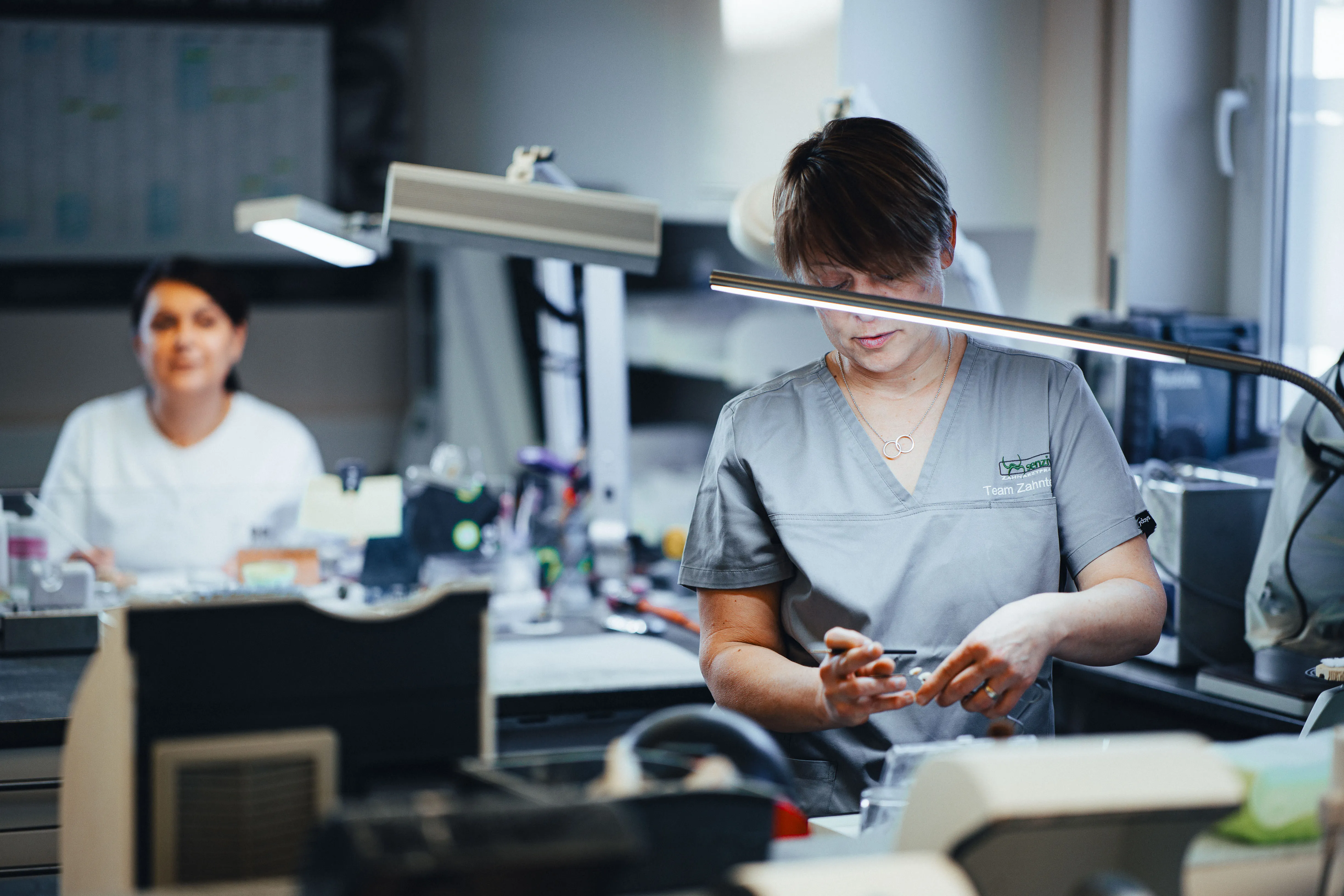 Zahntechnik – Arbeit im Labor